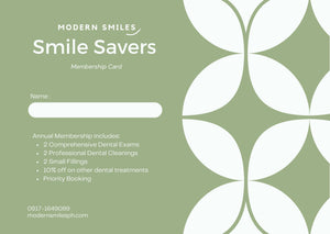 Smile Savers Membership Card